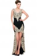Long Black Prom Dress O9081