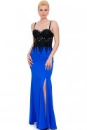 Long Sax Blue-Black Prom Dress ALY6323
