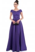 Long Purple Evening Dress ABU246