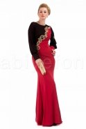 Red Hijab Dress C6059