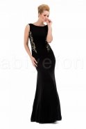 Long Black Evening Dress C6103