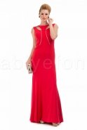 Long Red Evening Dress C6066