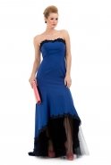Sax Blue Evening Dress M1387