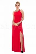 Long Red Evening Dress O3524