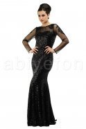 Long Black Evening Dress O7104