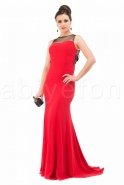Long Red Evening Dress C6073