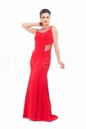 Long Red Evening Dress C6061