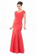 Long Red Evening Dress C6039