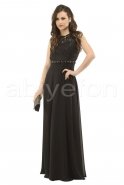 Long Black Evening Dress S3771