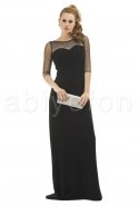 Long Black Evening Dress O7245