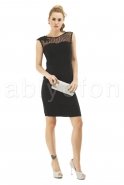 Short Black Evening Dress O7204