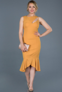 Midi Saffron Invitation Dress ABK509