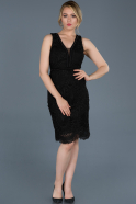 Short Black Invitation Dress ABK513