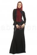 Black Hijab Dress S9000