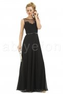 Long Black Evening Dress S3700