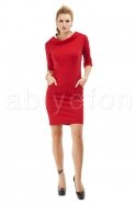 Red Coctail Dress T1404