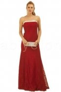 Long Red Evening Dress M1328