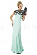 Long Mint Evening Dress M1378