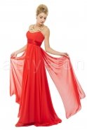 Long Red Evening Dress F972