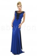Long Sax Blue Evening Dress M1364