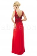 Long Red Evening Dress O6950