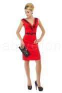 Short Red Evening Dress O6820