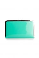 Water Green Patent Leather Evening Bag V120