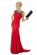 Long Red Evening Dress M1373