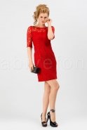Short Red Evening Dress C5042