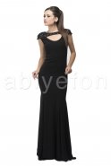 Black Long Evening Dress O6554