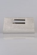 Lame Silvery Evening Bag V480