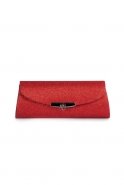 Red Silvery Evening Bag V485
