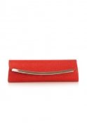 Red Silvery Evening Bag V459