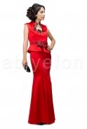 Long Red Evening Dress O6809