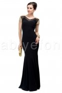 Long Black Evening Dress O6885
