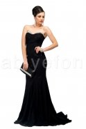Long Black Evening Dress F911