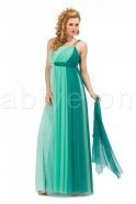 Long Turquoise Evening Dress S3557