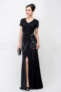 Long Black Evening Dress O6847