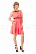 Short Pink Evening Dress O3245