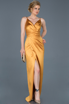 Saffron Long Engagement Dress ABU564