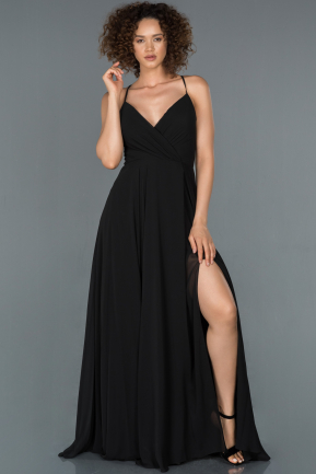 Black Long Prom Gown ABU1305