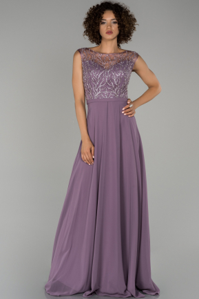 Lavender Long Engagement Dress ABU1390