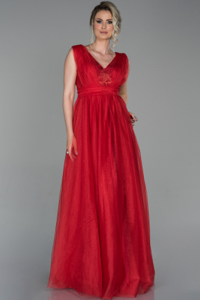 Long Red Evening Dress ABU1687