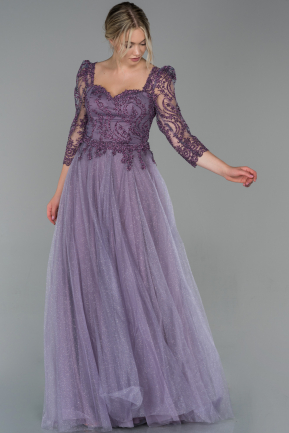 Long Lavender Evening Dress ABU1707