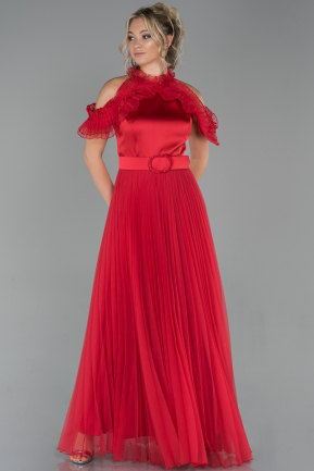 Long Red Evening Dress ABU1788