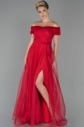 Long Red Evening Dress ABU1814