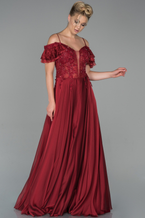 Long Red Evening Dress ABU1822