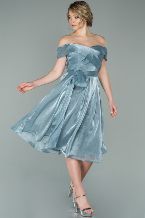 Mint Midi Mermaid Prom Dress ABK1037