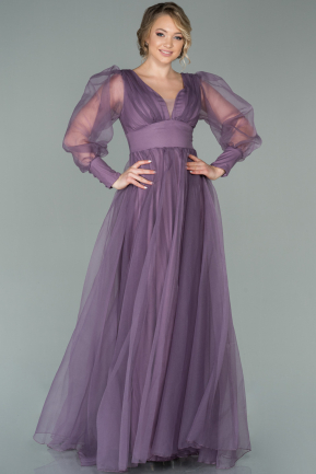 Long Lavender Evening Dress ABU1627