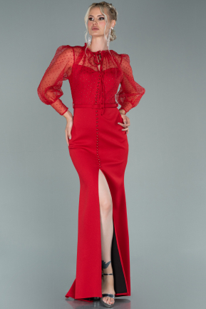 Long Red Evening Dress ABU1881